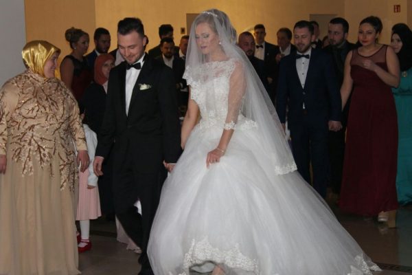 Zonguldakspor’lu Barış evlendi