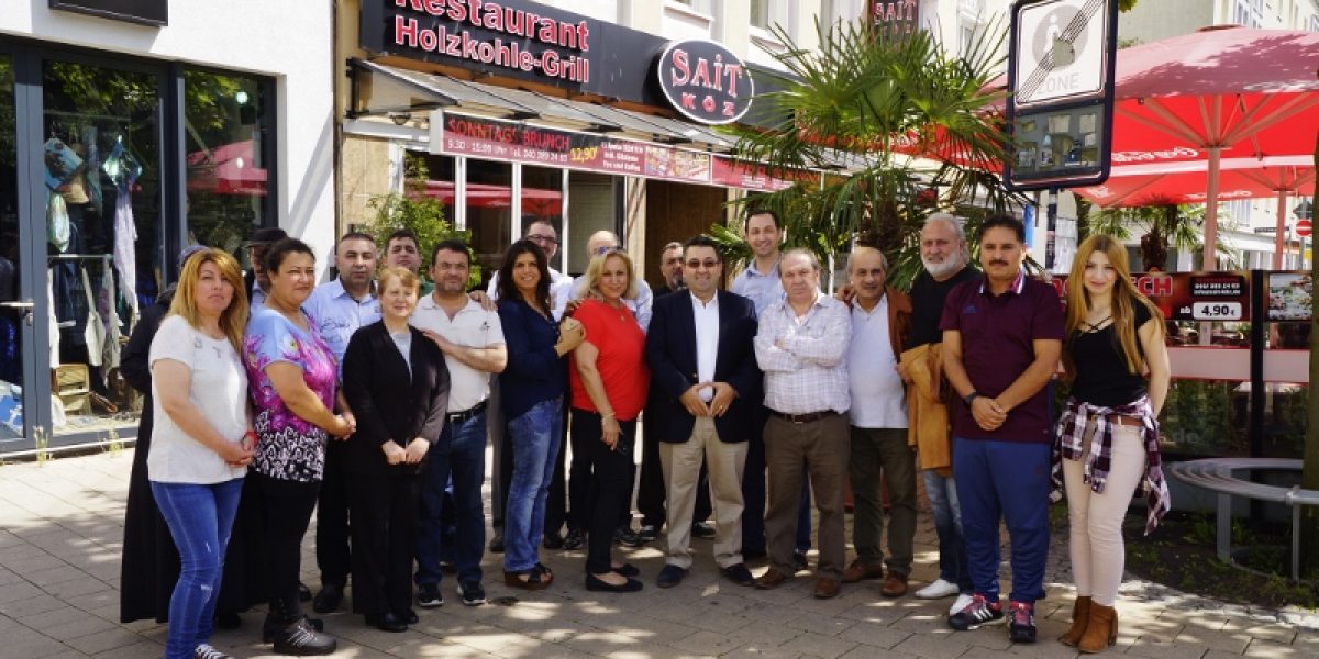 Hamburg Türk Basın Birliği(HTBB) üyeleri kahvaltıda buluştu