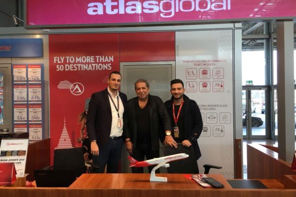 Atlasglobal ile uçtu