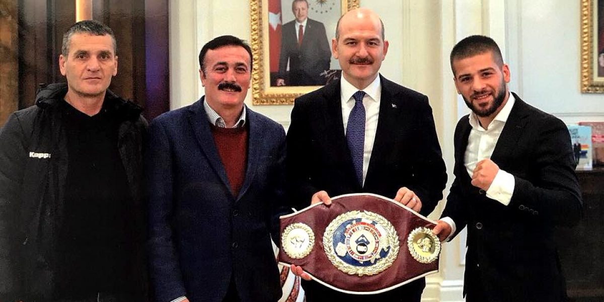 Süleyman Soylu’dan boks sporuna destek