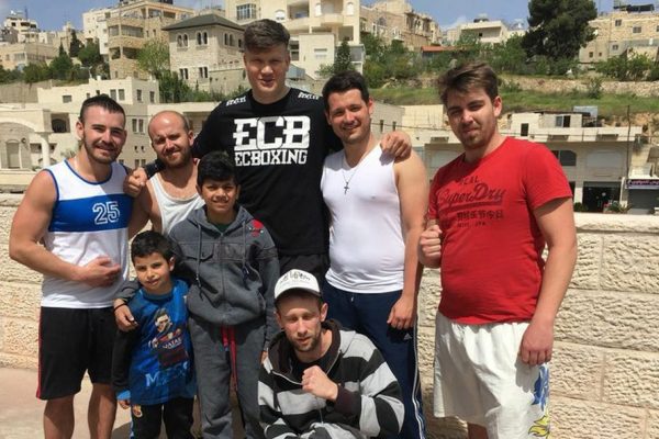 Türk kulübün boksöründen Filistinli çocuklara destek