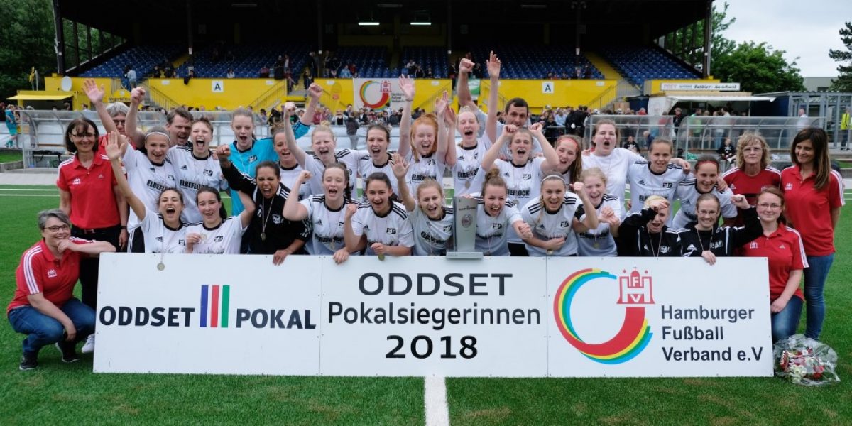 Bramfelder SV gewinnt ODDSET-Pokal der Frauen