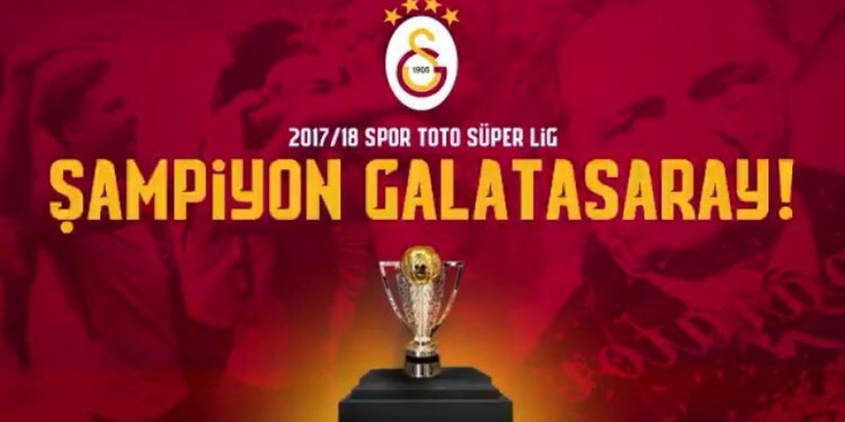 Galatasaray şampiyon oldu!