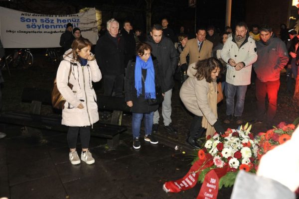 Irkçılık kurbanı Ramazan Avcı anıldı