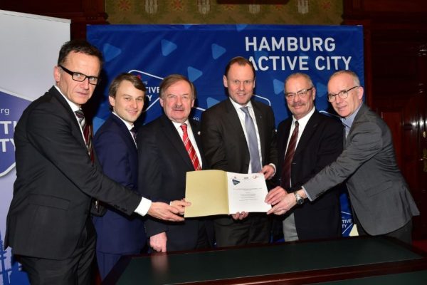 Rekord-Plus für Hamburgs Vereine und Verbände: Sportfördervertrag für die Jahre 2019/2020 unterzeichnet