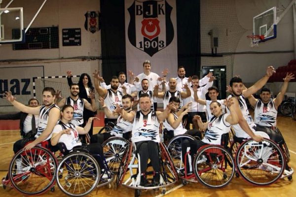 Beşiktaş Tekerlekli Basketbol Takımı Çeyrek Final Grubuna İyi Başladı