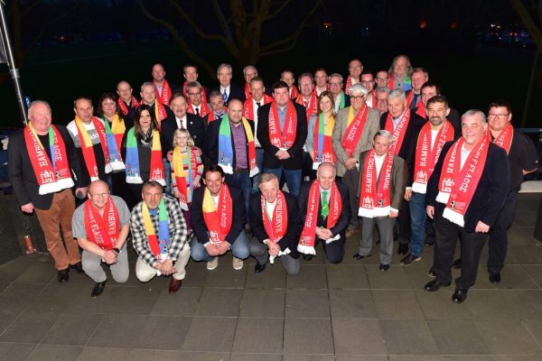 Goldene Ehrennadel des Hamburger Fußball-Verbandes