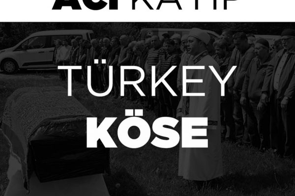 GAZETECİ HURŞİT KÖSE’NİN BABASI SON YOLCULUĞUNA UĞURLANDI