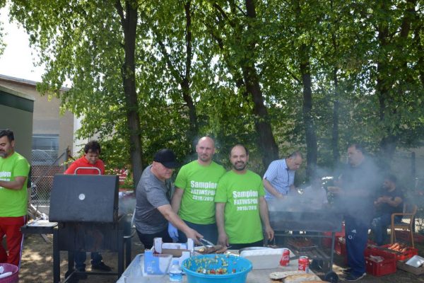 Mangalda buluştular