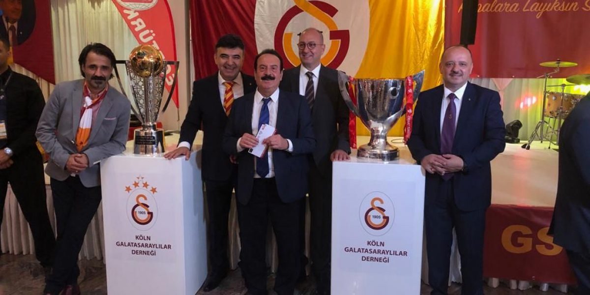 Hamburg GS Derneği Kurucu Başkanı Behçet Algan Köln’de şampiyonluğu kutladı