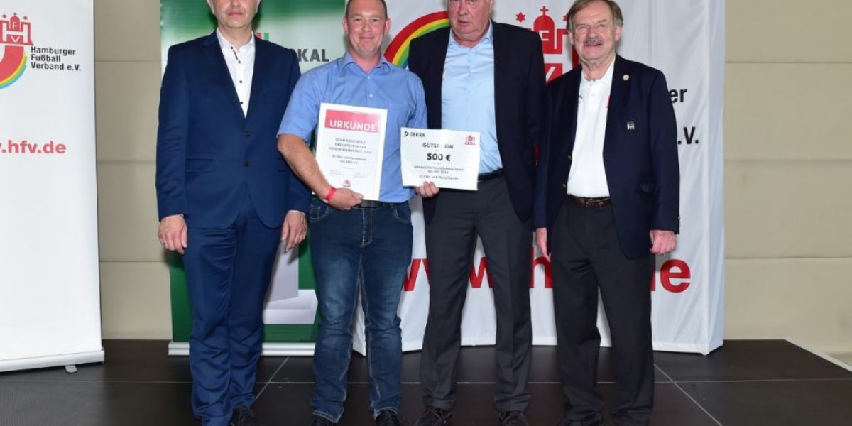 SC Vier- und Marschlande „Schiedsrichterfreundlichster Verein des HFV“ 2019