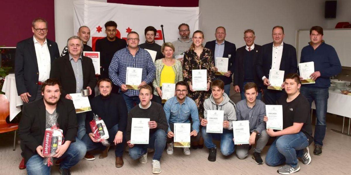 Ehrungsveranstaltung DFB-Ehrenamtspreis 2019 und „Fußballhelden – Aktion junges Ehrenamt“