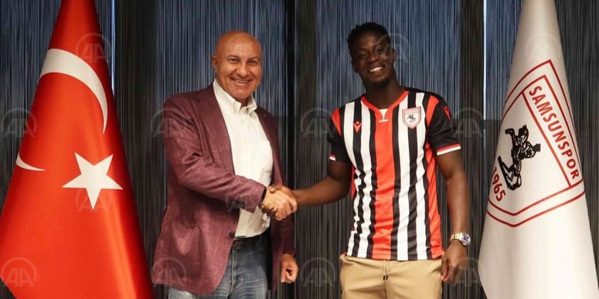Samsunspor, Ganalı kanat oyuncusu Edwin Gyasi’yi transfer etti