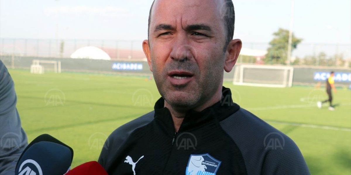 Erzurumspor Teknik Direktörü Mehmet Özdilek: “Saha avantajını kullanarak mücadelenin içinde olacağız”