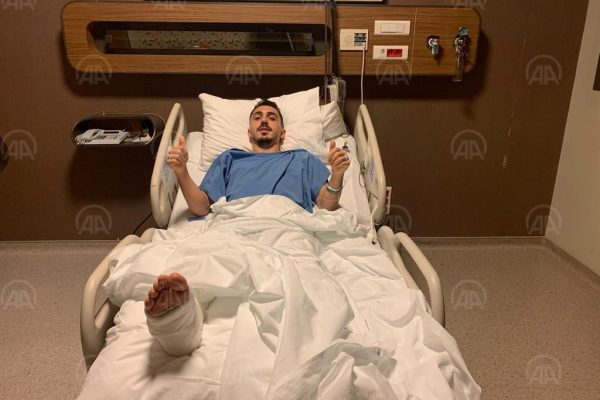 Trabzonsporlu futbolcu Abdülkadir Ömür, ameliyat edildi