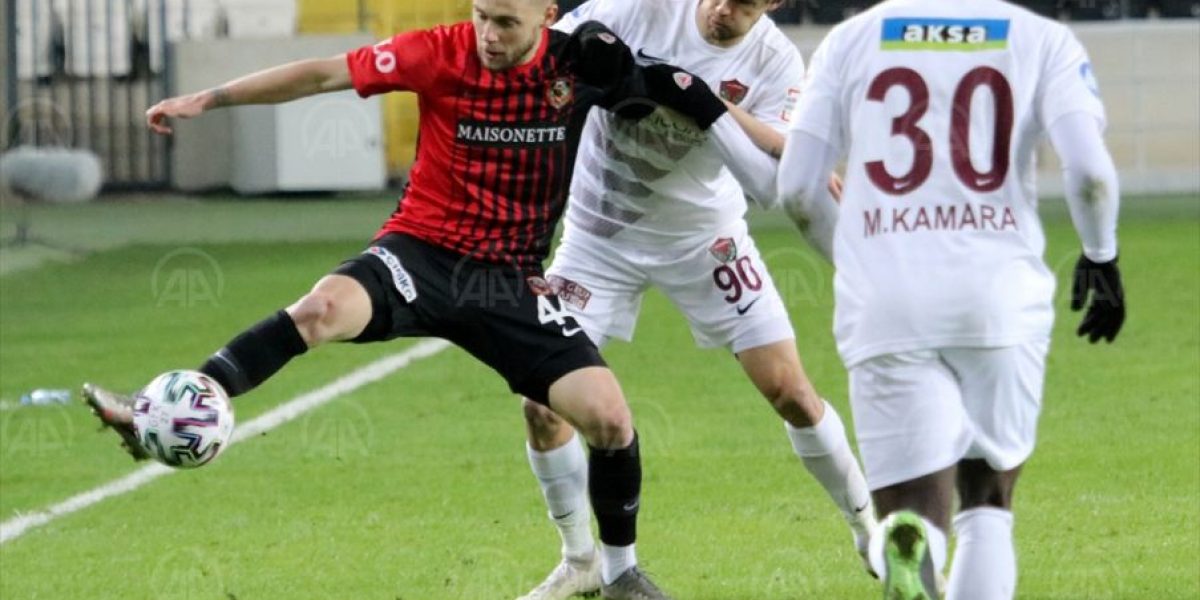 Gaziantep FK, 90+7 galibiyetten oldu : 1 -1