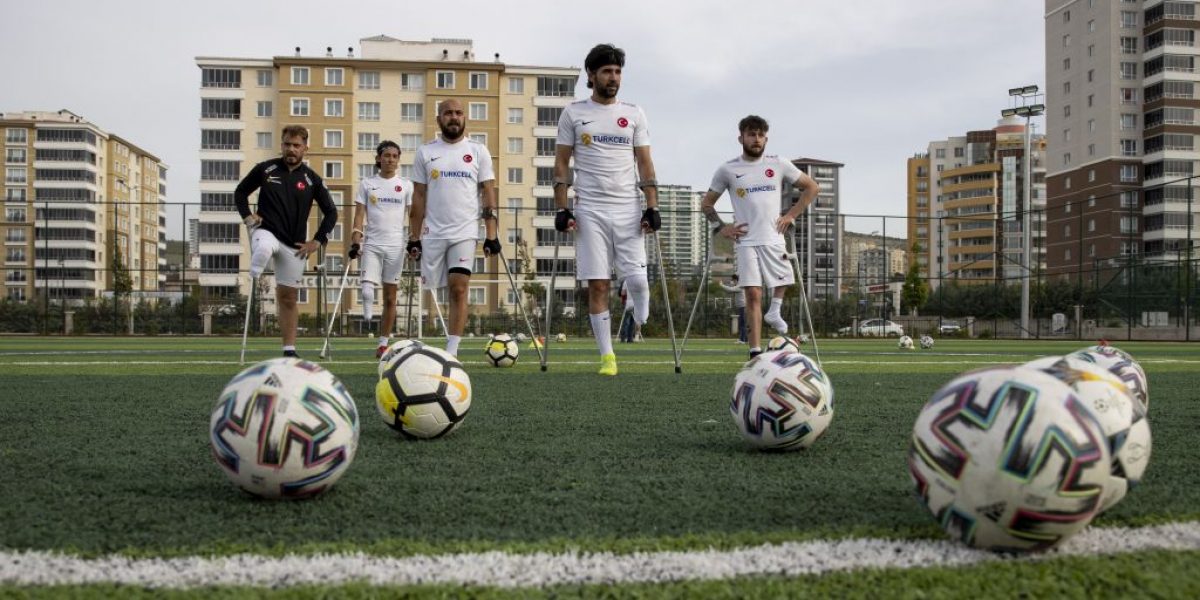 Ampute Futbol Milli Takımı, Ankara’da kampa girdi