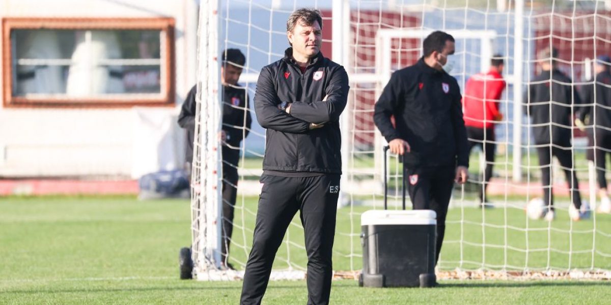 Samsunspor Teknik Direktörü Sağlam: “Üst lige çıkmayı hak ettik”