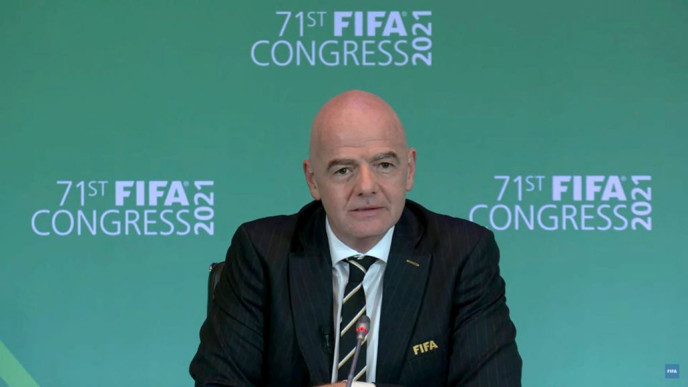 FIFA'nın 71. olağan kongresi "çevrim içi" olarak düzenlendi
