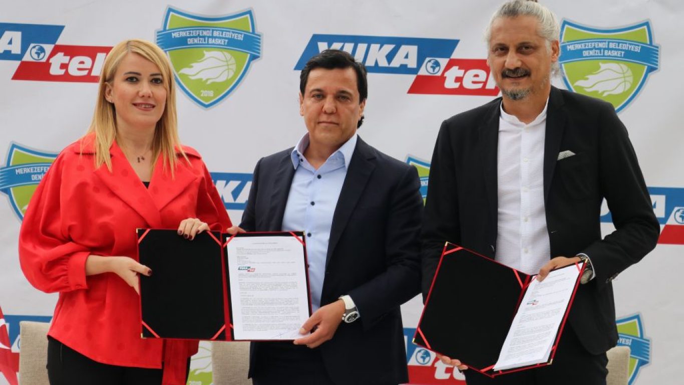 Merkezefendi Belediyesi Denizli Basket'te sponsorluk anlaşması