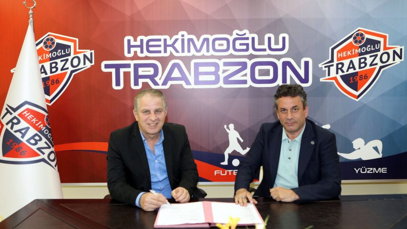 Hekimoğlu Trabzon, teknik direktör Bahaddin Güneş'le 1 yıllık sözleşme imzaladı