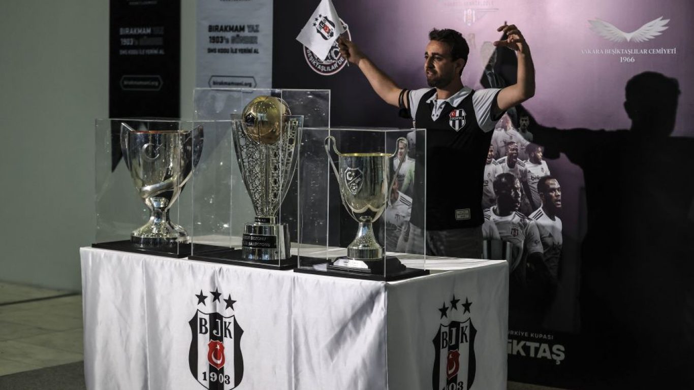 Beşiktaş'ın kupaları başkentte