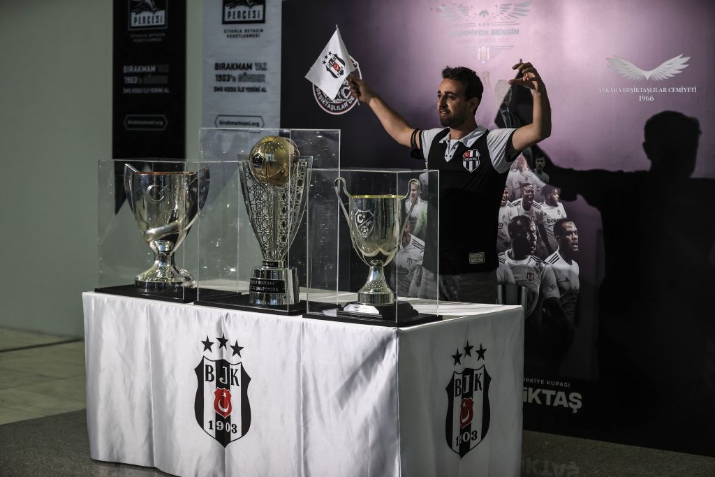 Beşiktaş’ın kupaları başkentte