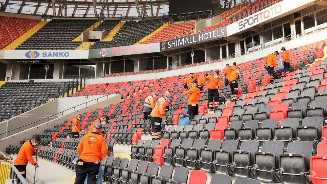 Gaziantep Kalyon Stadyumu yeni sezona hazırlanıyor