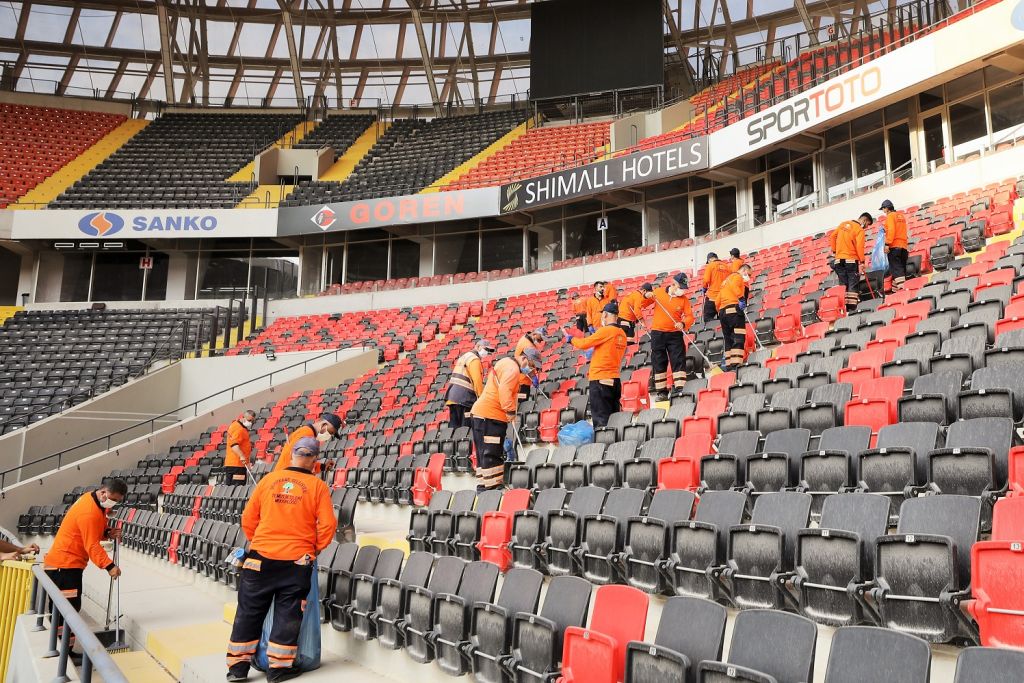 Gaziantep Kalyon Stadyumu yeni sezona hazırlanıyor