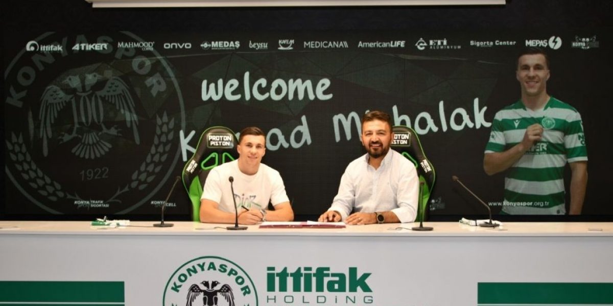 Konyaspor, Polonyalı Konrad Michalak’ı transfer etti