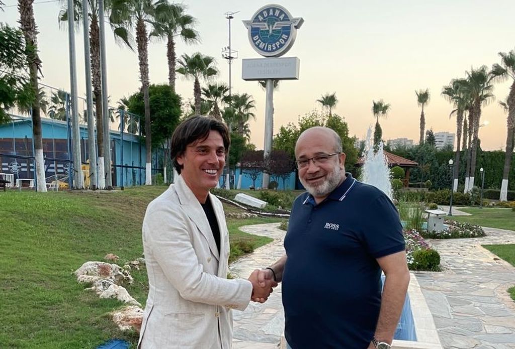 Adana Demirspor’da teknik direktörlüğe Vincenzo Montella getirildi