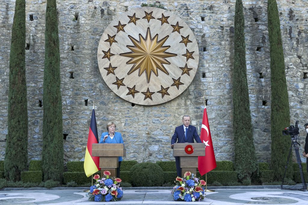 Cumhurbaşkanı Erdoğan ve Almanya Başbakanı Merkel ortak basın toplantısı düzenledi: