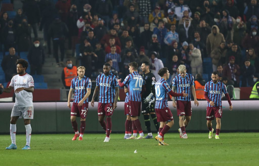 Trabzonspor kupada yarı finale yükseldi