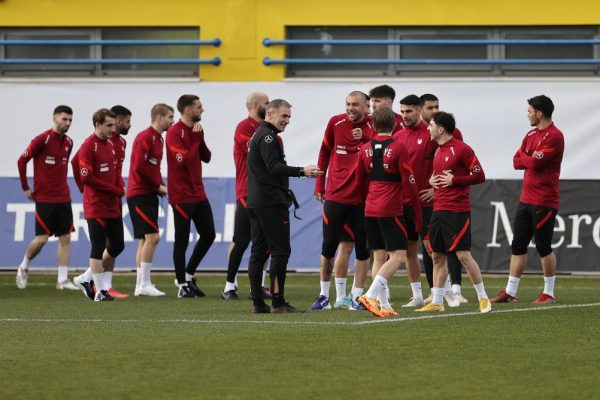 A Milli Takım Portekiz’deki ilk antrenmanını gerçekleştirdi