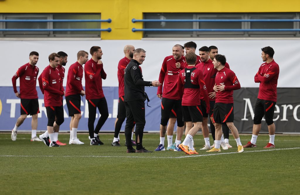 A Milli Takım Portekiz’deki ilk antrenmanını gerçekleştirdi