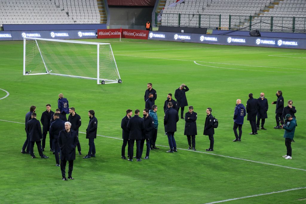 İtalya Milli Takımı, Konya’ya geldi