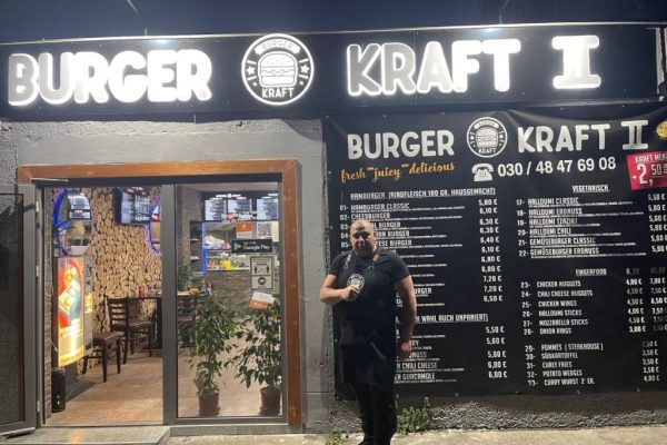 Berlin’de lezzetin adresi: Burger Kraft 2
