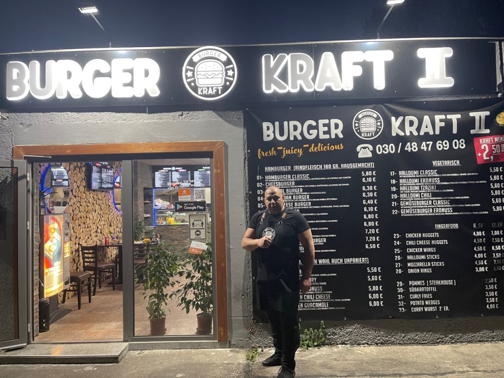 Berlin’de lezzetin adresi: Burger Kraft 2