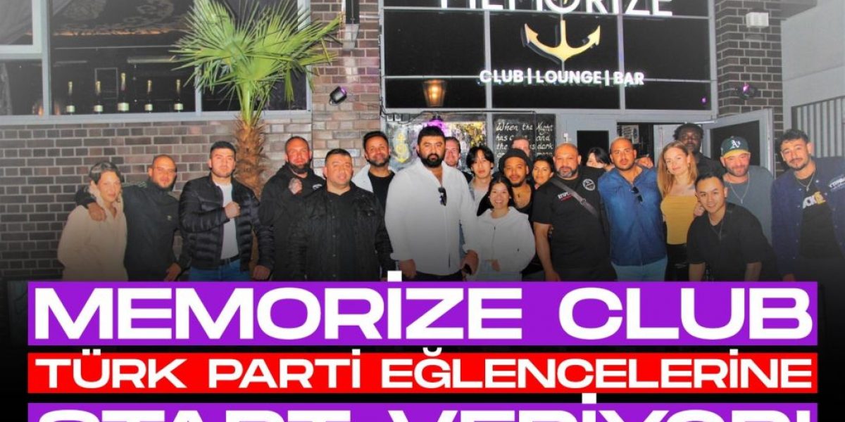 Memorize Club Türk Parti Eğlencelerine Start Veriyor!