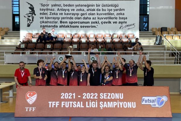 TFF Futsal Ligi’nde şampiyon Şişli oldu