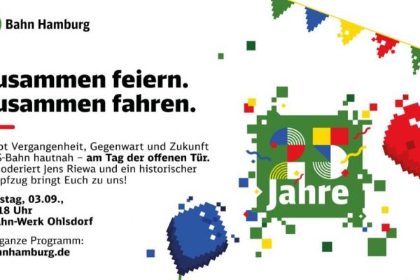 Die S-Bahn Hamburg feiert!