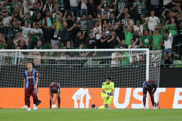 Trabzonspor, Avrupa’da galibiyet özlemine son veremedi