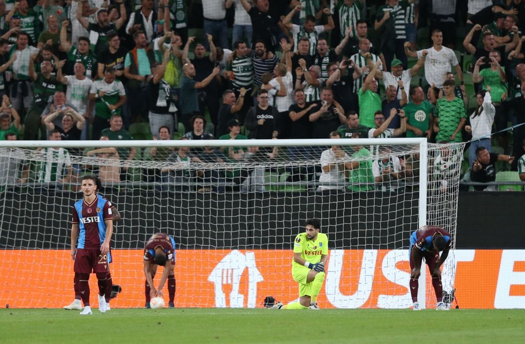 Trabzonspor, Avrupa’da galibiyet özlemine son veremedi