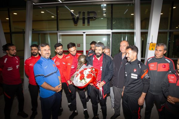 Dünya şampiyonu Ampute Futbol Milli Takımı, Ankara’ya geldi