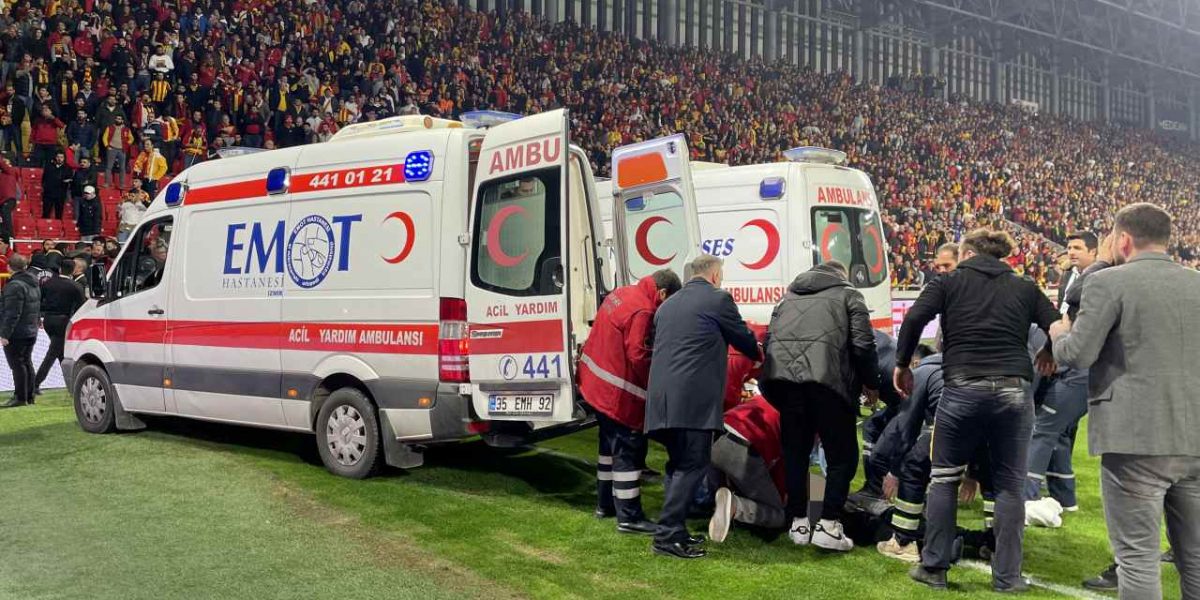 <strong>Göztepe-Altay maçı çıkan olaylar yüzünden tatil edildi</strong>