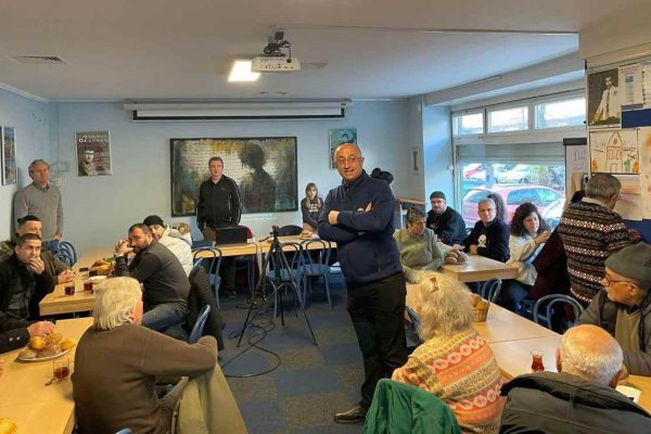 Mehmet Yıldız ile 2022’nin son ”BARIŞ KAHVALTISI”na yoğun ilgi