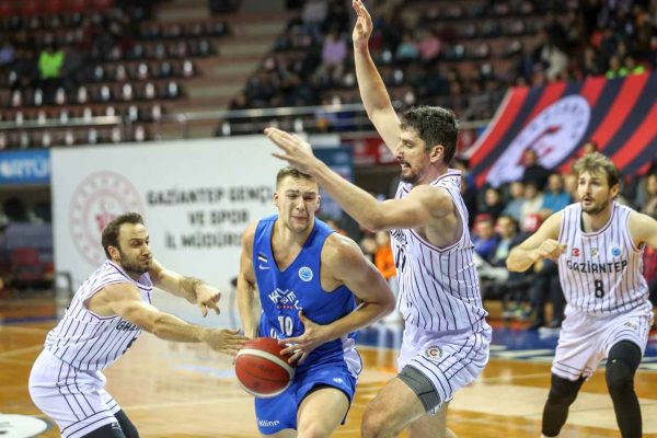 Basketbol: FIBA Erkekler Avrupa Kupası- Gaziantep Basketbol: 77 – Kalev-Cramo: 62