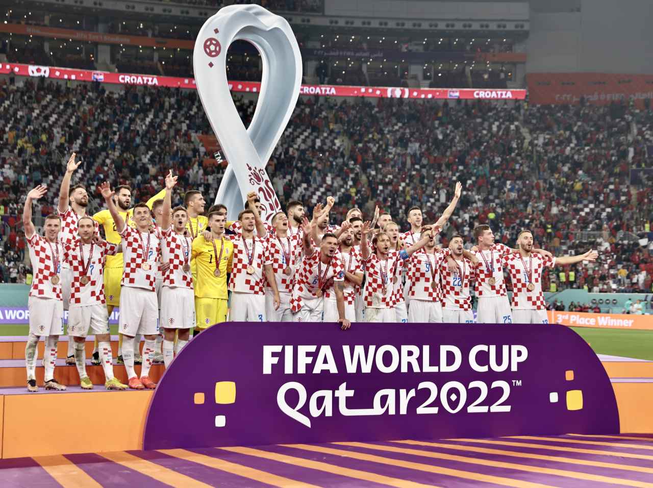 <strong>Hırvatistan, 2022 Dünya Kupası’nı üçüncü tamamladı</strong>