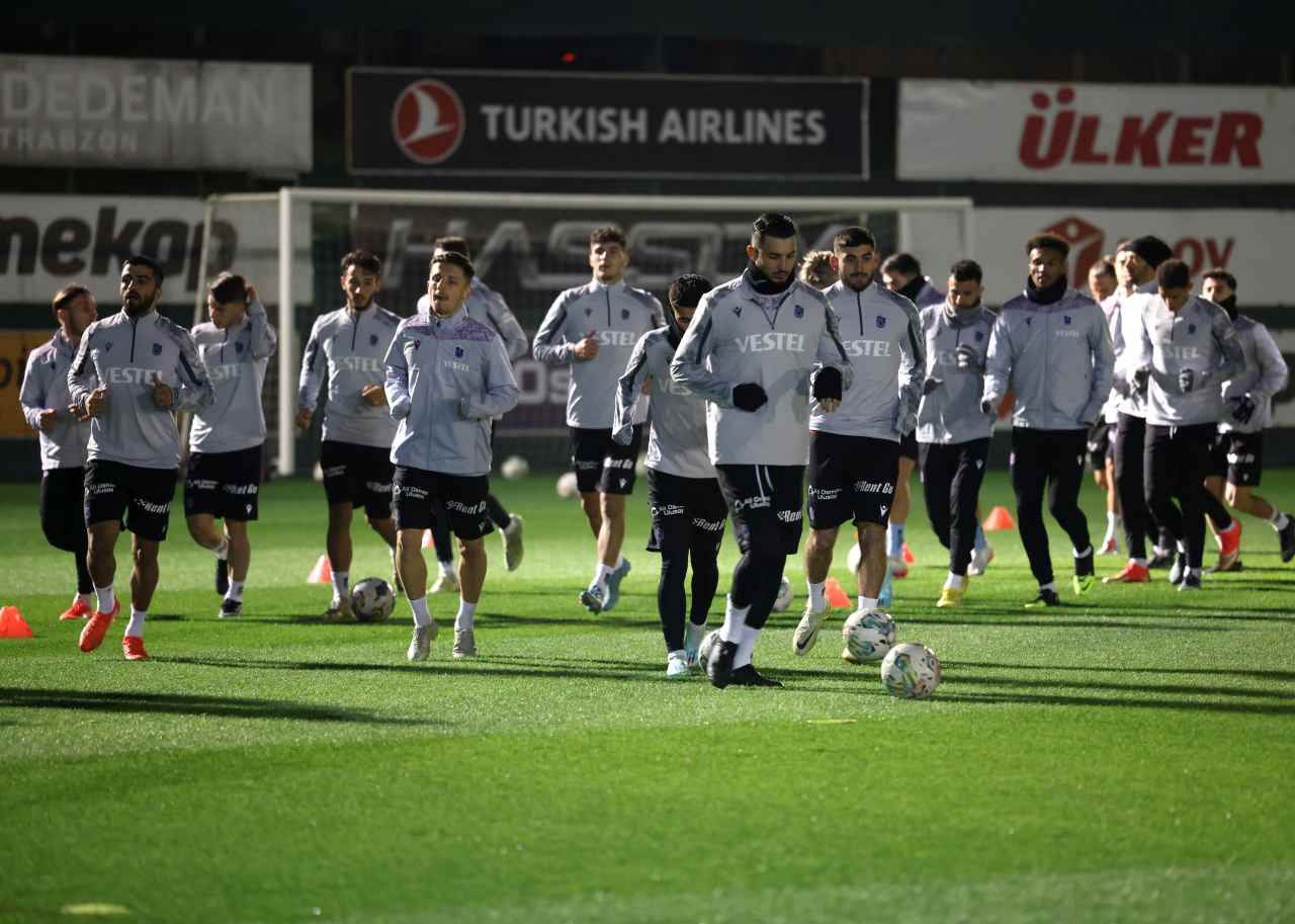<strong>Trabzonspor, Giresunspor maçı hazırlıklarına devam etti</strong>