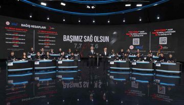 "Türkiye Tek Yürek" yardım kampanyası